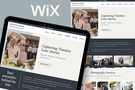 Wedding Photographer - Wix Studio