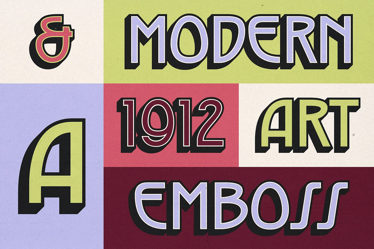 Jacelon 3D, a Sans Serif Font by Craft Supply Co. (Photo 7 of 8)