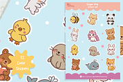 Cute Sugar Pop Sticker Set, a Graphic by Dori Debreceni draws (Thumbnail 2 of 4)