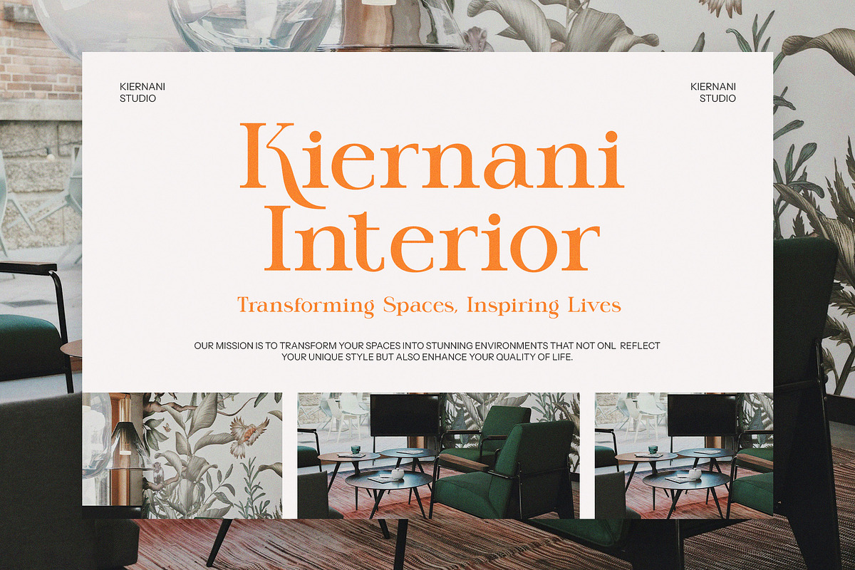 Kemri Stylish Serif Font, a Serif Font by Graphicxell (Photo 5 of 8)