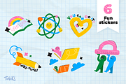 Back to school-34 Colorful Elements, an Education Illustration by Tanukis (Thumbnail 2 of 5)