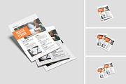 Flyer Mockup, a Books & Magazine Mockup by Pikachudesign (Thumbnail 1 of 5)
