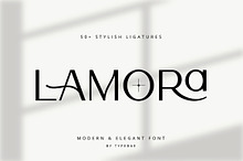 Lamora – Luxury & Modern Logo Font