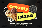 QRIBO - Food Font, a Sans Serif Font by Umitype (Thumbnail 5 of 8)