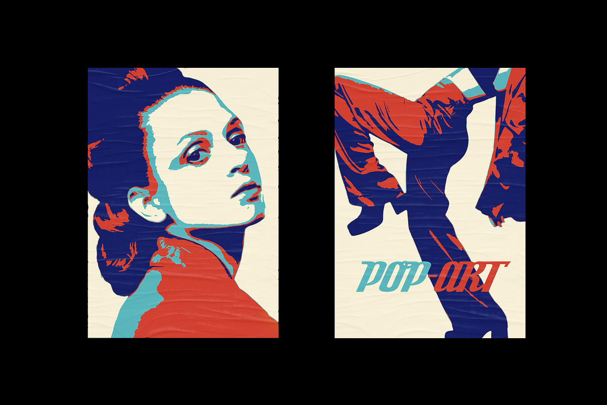 Retro Pop Art Poster Effect, a Layer Style Add-On by Design Squad (Photo 6 of 6)