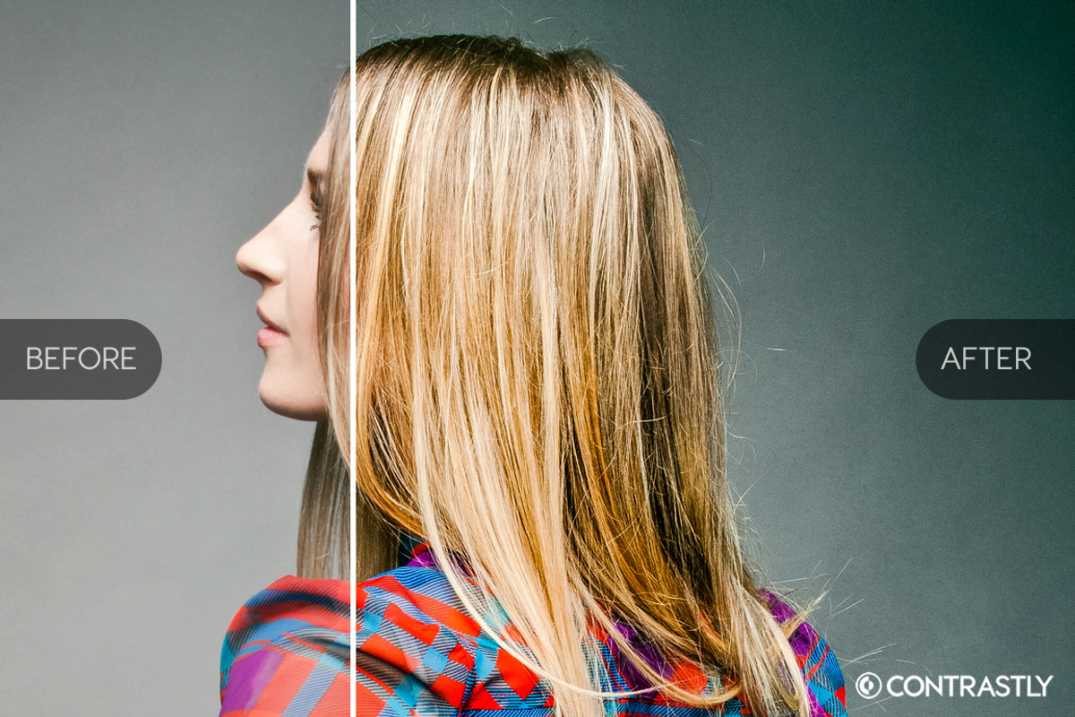 Portrait Retouch LR Presets Vol.1, an Action Add-On by Contrastly Shop (Photo 3 of 6)