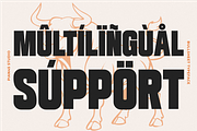 Bullsheet - Bold Condensed Sans Font, a Sans Serif Font by Pian45 Studio (Thumbnail 7 of 8)