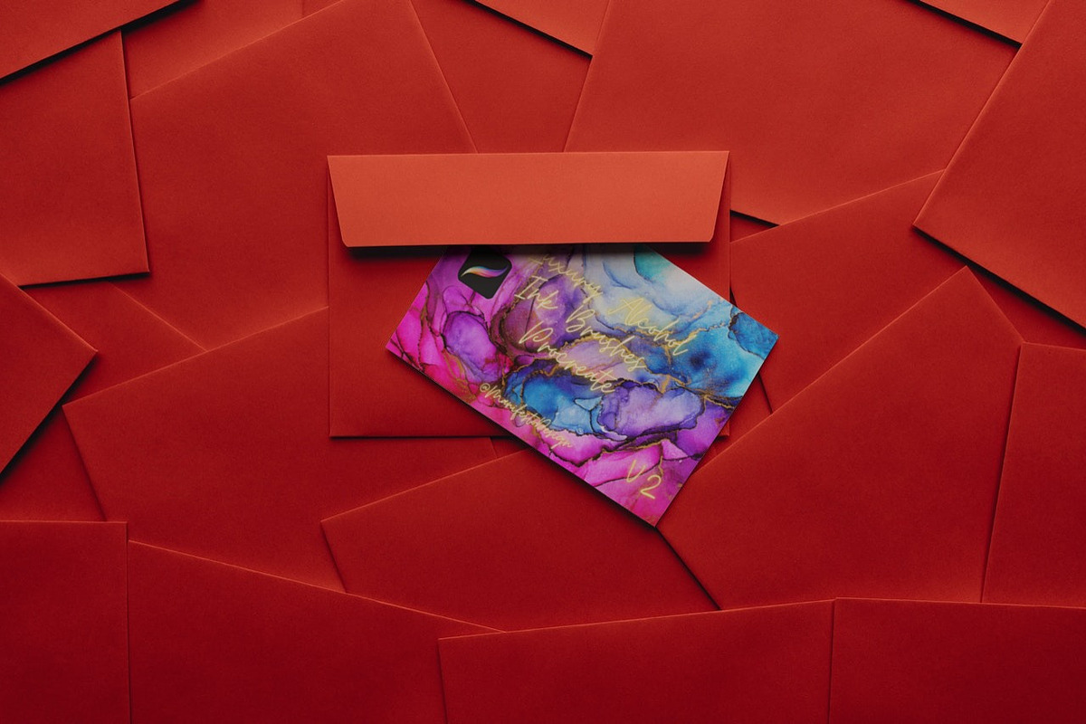 125 Luxury Alcohol Ink Brushes Set, a Brush Add-On by Manifesto Design Gallery (Photo 27 of 28)