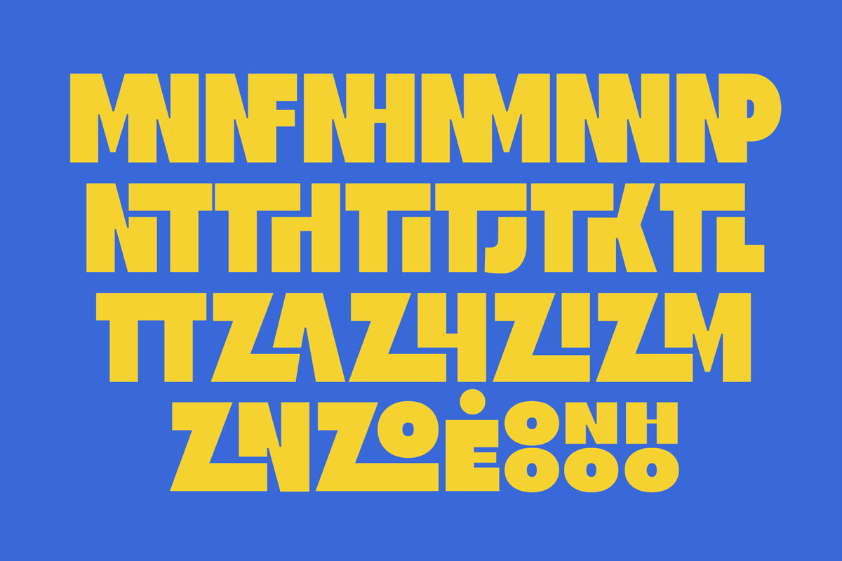 Richocet Bold Font, a Sans Serif Font by Glyphminds Studios (Photo 3 of 7)