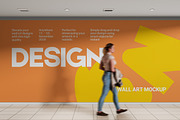 Wall Mockup, an Advertising Mockup by PixelPiknik (Thumbnail 3 of 5)