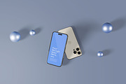 iPhone 2024 - Mockup, an iPhone Mockup by Bokuto (Thumbnail 4 of 6)