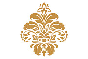 Damask graphic ornament. Floral desi, a Decorative Illustration by RODINA (Thumbnail 1 of 3)