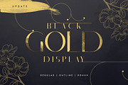 SALE! Black Gold serif typeface, a Serif Font by VP Fonts (Thumbnail 2 of 25)
