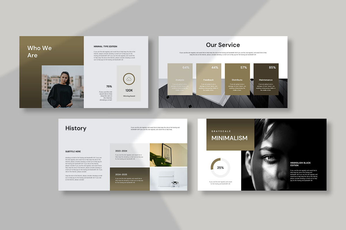 Minimal Strategy Presentation preview 4