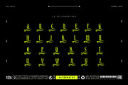 Majesty Rosaria Typeface, a Blackletter Font by alit design (Thumbnail 10 of 20)