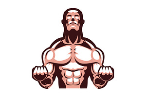 Muscle Logo, a Branding & Logo Template by Xoovion