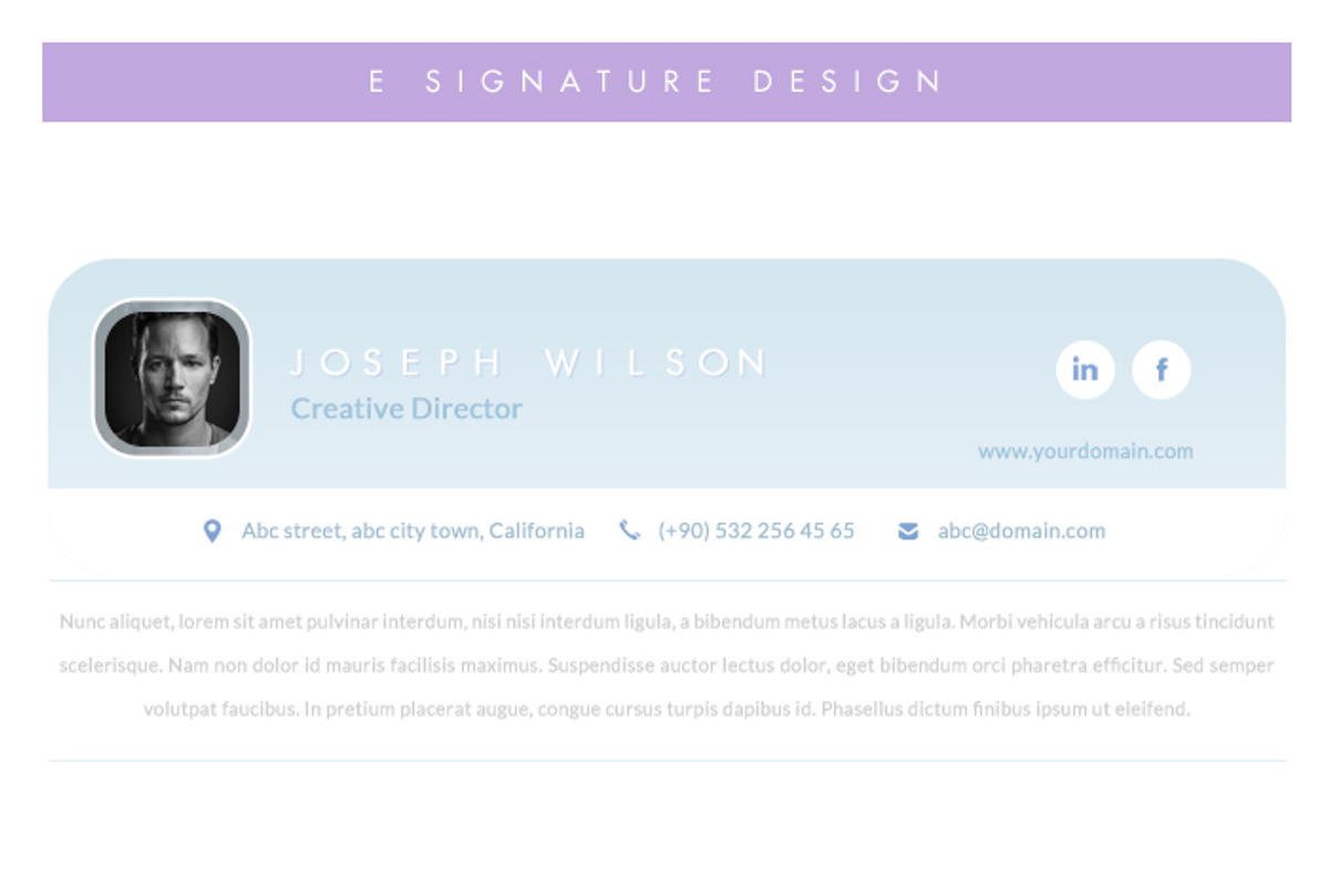 e-Signature (Blue), a Templates & Theme by Renovatio (Photo 2 of 2)
