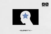 Y2K OPTICAL GRAPHIC VECTOR SET, an Object Graphic by BonkiStudio (Thumbnail 7 of 7)