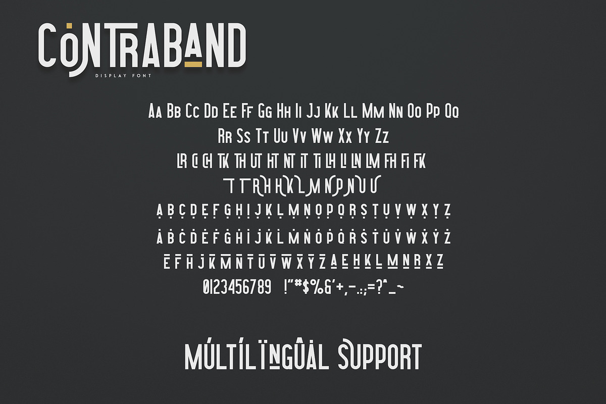 Highway Contraband - font duo + More, a Font by VP Fonts (Photo 10 of 12)