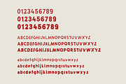 Gabaroid – Retro Display Font, a Sans Serif Font by CapeTypeFonts (Thumbnail 5 of 6)