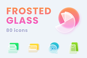 Frosted Glass Icons Set, an Icon by Amazing Custom Icons (Thumbnail 1 of 8)