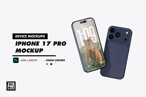 iPhone 17 Pro Mockup