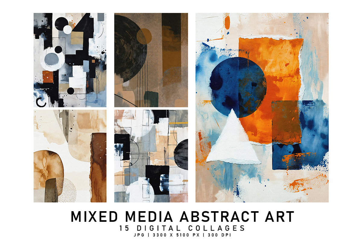 Mixed Media Abstract Art, a Decorative Illustration by Digital Art Creations (Photo 3 of 7)