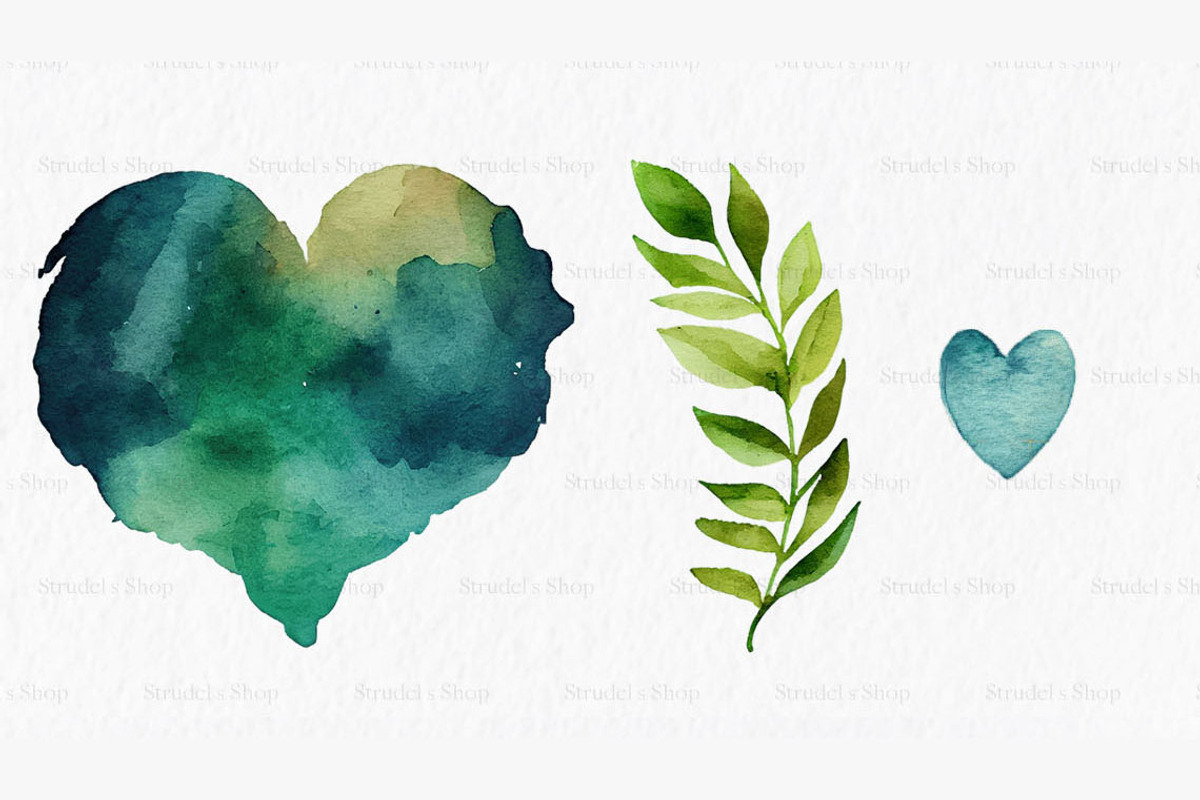 Earth day Watercolor Clipart PNG, an Object Graphic by MyLittleMeow (Photo 3 of 6)