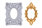 Vintage picture frames, borders set, an Object Illustration by Good Studio (Thumbnail 8 of 16)