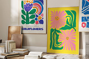 Child Flowers | Wall Art Creator, an Object Graphic by Leleka.Store (Thumbnail 8 of 16)