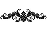 Vintage Floral Divider Bundle, a Decorative Illustration by Designer_Momina (Thumbnail 14 of 21)