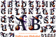 Halloween Alphabet Sublimation, an Illustration by Craft Nest (Thumbnail 1 of 6)