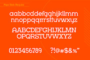 Pipe Font Bundle - Geometric Duo, a Slab Serif Font by Lateral Design (Thumbnail 4 of 18)