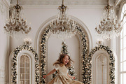 Luxury Gold Christmas Backgrounds, a Background Graphic by Walllow Creatives (Thumbnail 3 of 6)