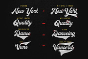 Donatello - new groovy script, a Script Font by madeDeduk (Thumbnail 7 of 16)