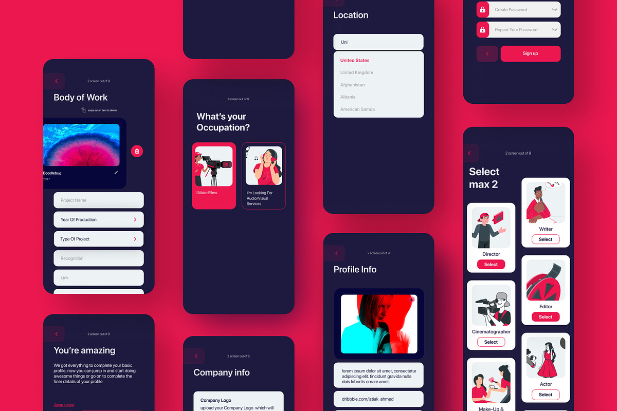 Filmmakers & Artists Streaming app, an App Template by Istiak Ahmed (Photo 2 of 2)