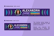 Creative YouTube Channel Banner, a Social Media Template by twinstd (Thumbnail 4 of 4)