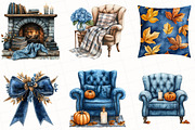 Watercolor Velvet Autumn Clipart, an Illustration by OK Design (Thumbnail 4 of 5)