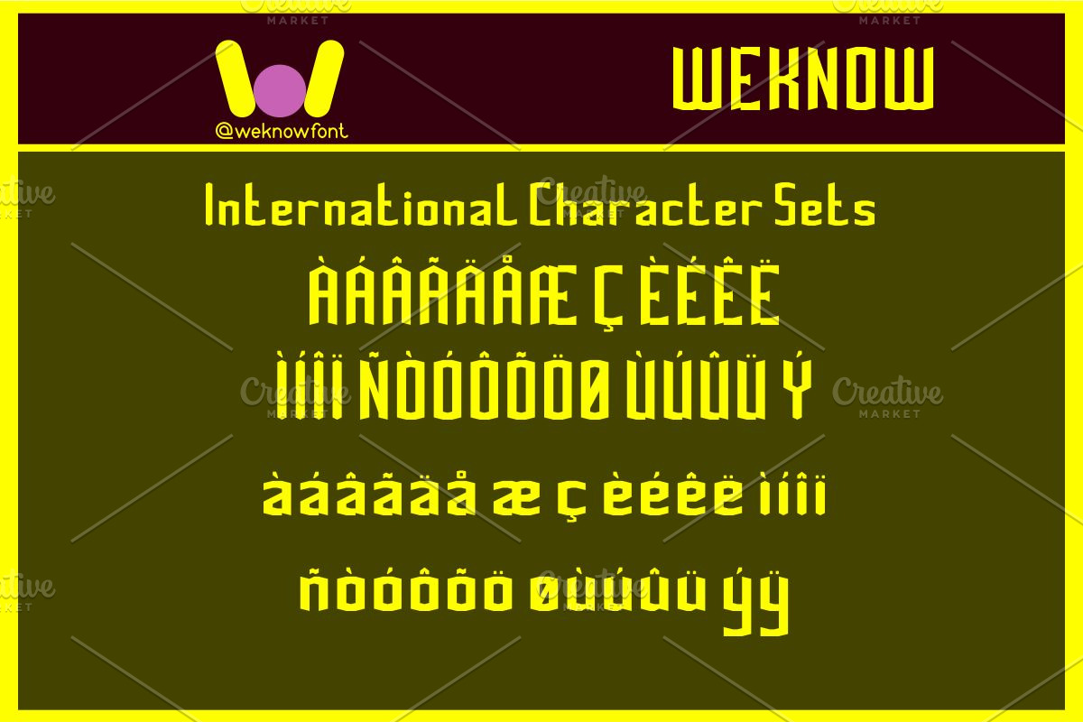 High Consequences font, a Font by weknow (Photo 8 of 8)