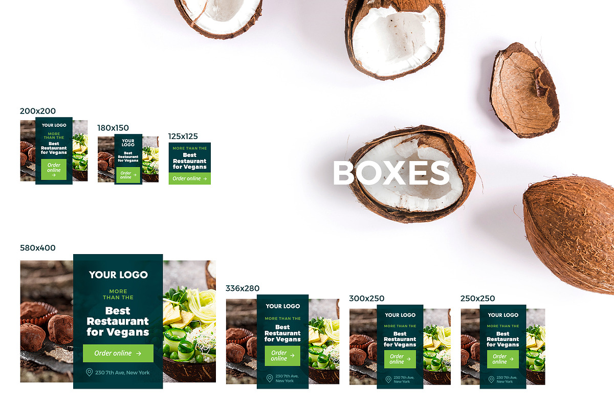 26 Web Banners for Google Ads, a Templates & Theme by Better Be a Designer (Photo 6 of 6)