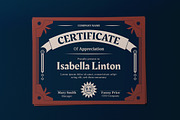 Certificate, a Print Template by graphicook (Thumbnail 3 of 3)