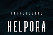 Helpora, a Sans Serif Font by lelevien (Thumbnail 2 of 5)