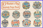Creative Typography Design Bundle, a Person Illustration by Artivon (Thumbnail 1 of 4)