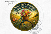 Summer Wildflower & Meadows Cliparts, a Seasonal Illustration by ThatsDesignArt (Thumbnail 7 of 10)