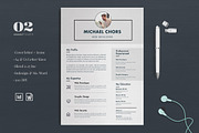 Resume/CV, a Resume Template by Atakana (Thumbnail 1 of 6)