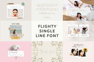 Single Line Font Bundle Vol. 1