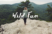Hung Up - A Script Font, a Script Font by The Fresh Exchange (Thumbnail 2 of 4)