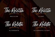 The Rolleta - Handbrush Signature, a Script Font by Almarkhatype (Thumbnail 10 of 11)