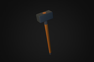 Low Poly Sledgehammer V1