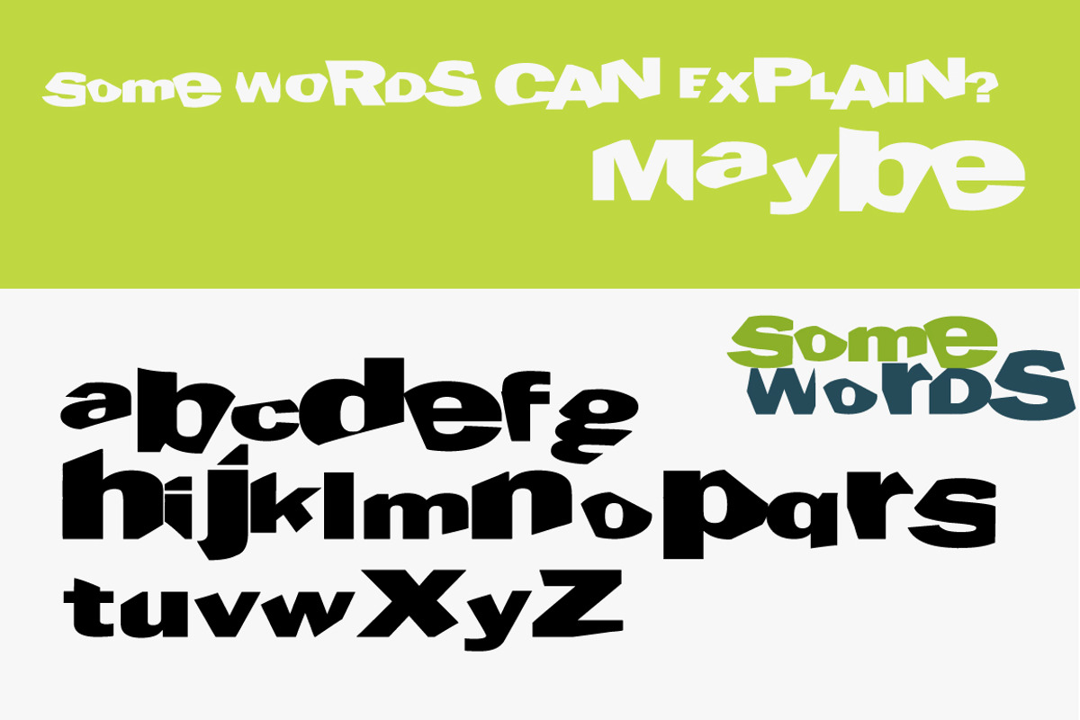 Back to basic VTKS FONT preview 5